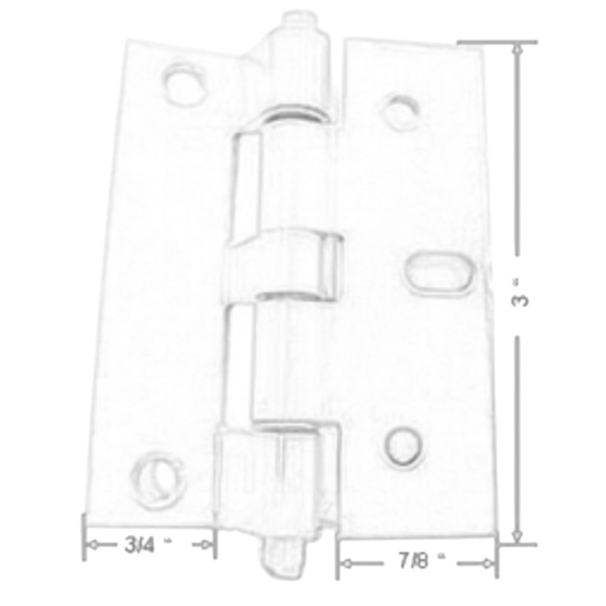 #1617 Door Hinge