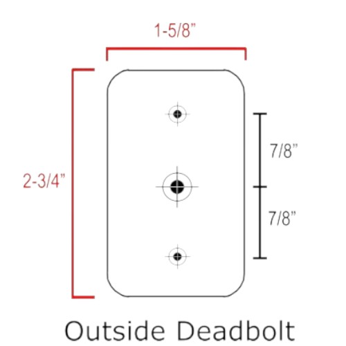 #17513 Dear Bolt Lock - View 2