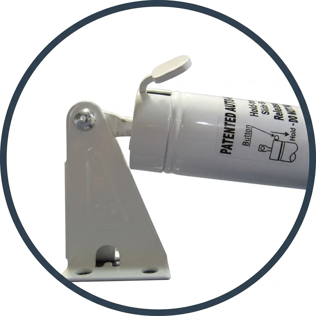 AHN "Touch-Hold" Door Closer