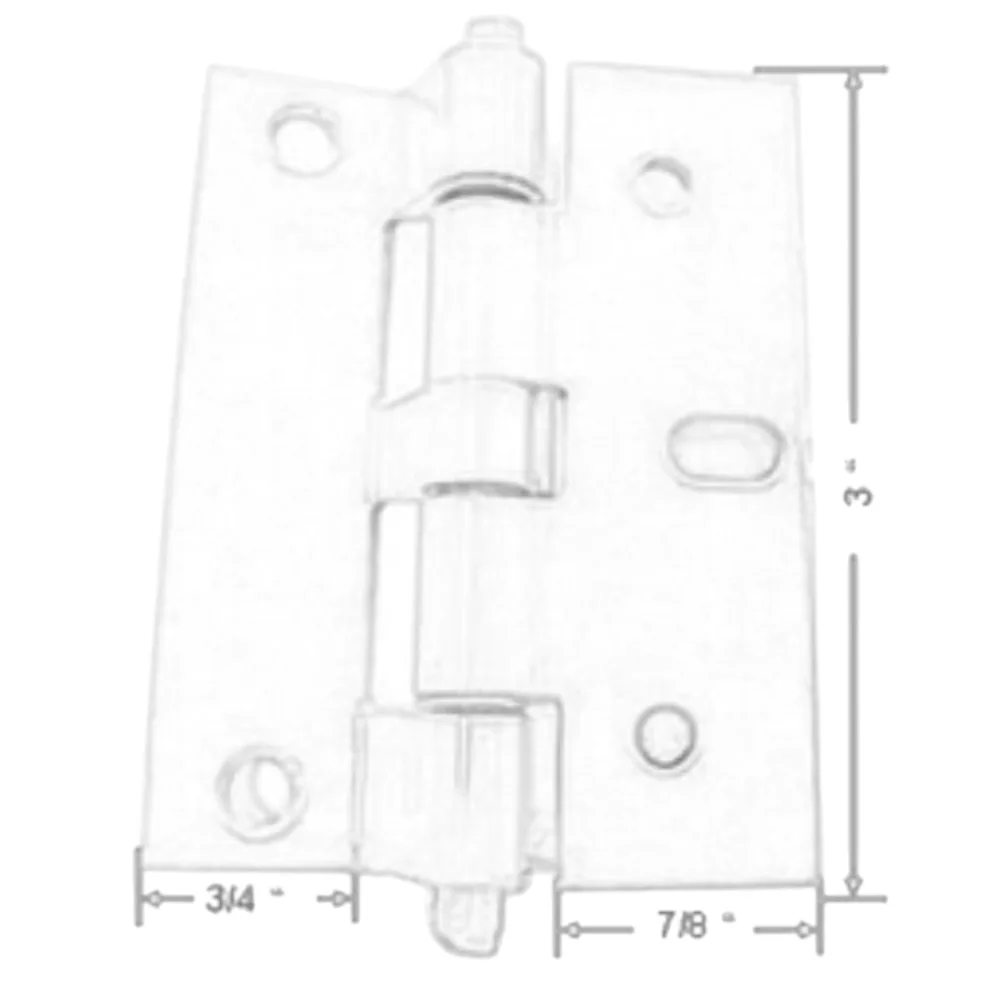 1617 Florida Screen & Storm Door Hinge 3