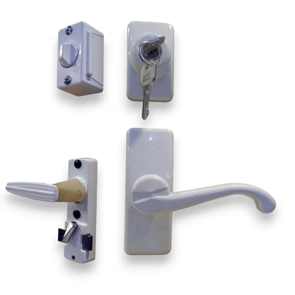 1751 Georgian Lever Handle Set 5